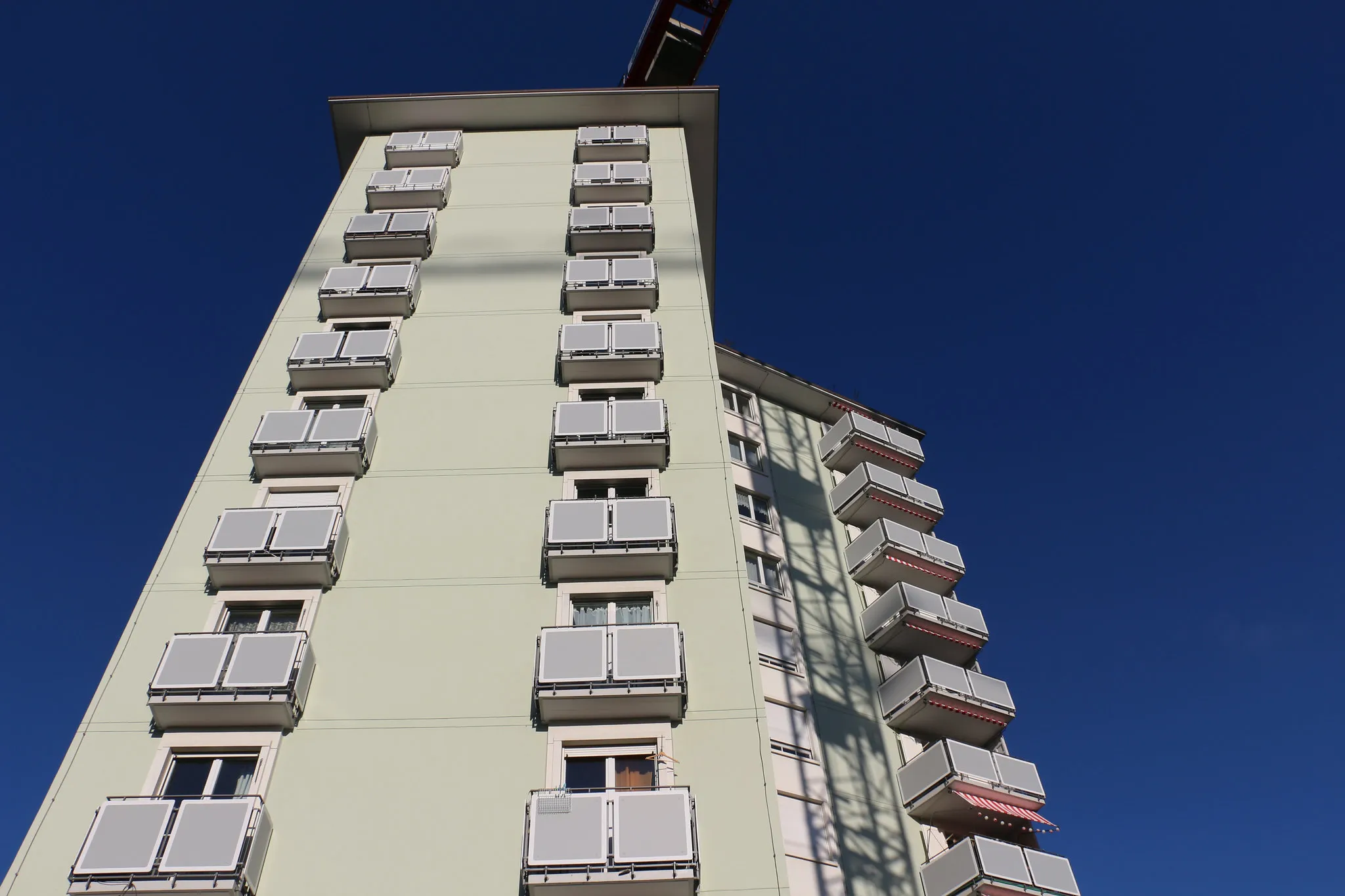 Hochhaus an der Gutstrasse Foto des Hochhauses an der Gutstrasse
